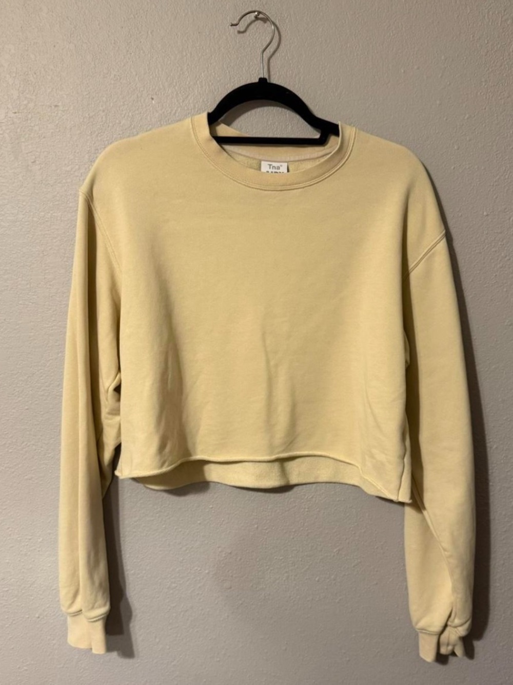 TNA Airy Pullover Crop Size medium